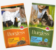 Großhandel Heimtierbedarf Burgess Excel -Nahrung für Nagetiere